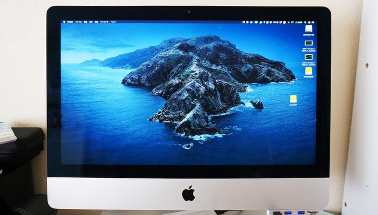 iMacのディスプレイ