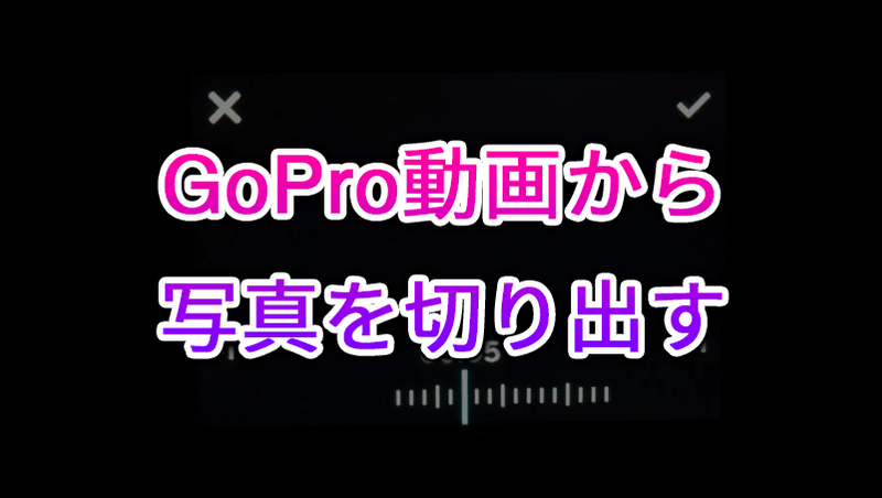 Goproで動画から静止画を切り出す方法 5つの方法を活用してベストショットを選ぶ ナシタカブログ