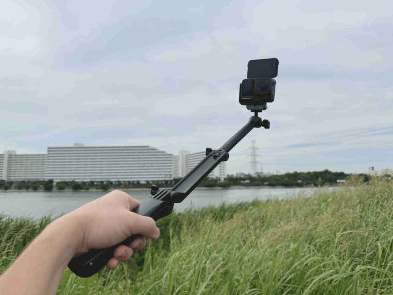 Insta360多機能自撮り棒のマジックアーム