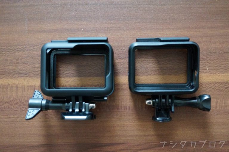純正フレームとディヤードフレームケースの比較正面