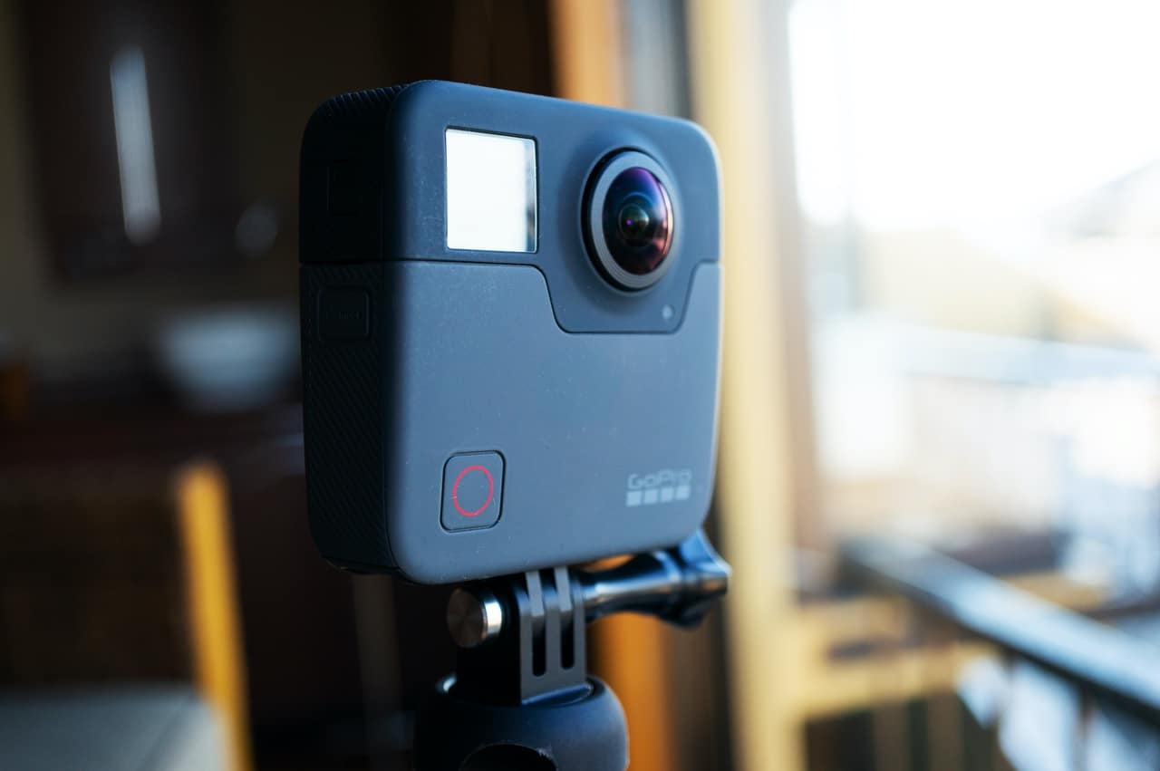GoPro Fusionを撮影