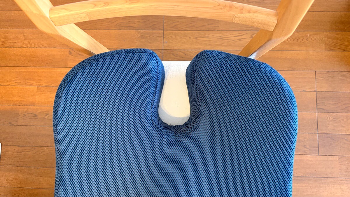 IKSAR低反発クッションのU字構造